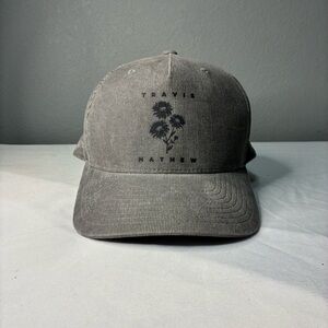 Travis Mathew Charcoal Floral Hat